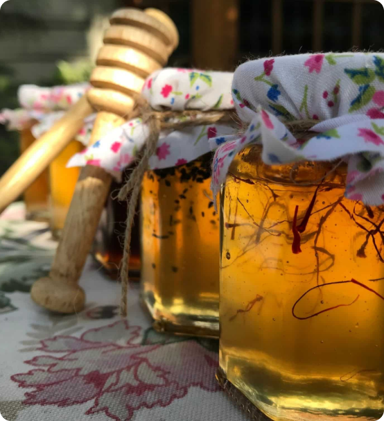 Saffron Honey